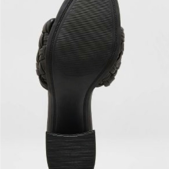 Women's Dorothy Slide 2.5” Heels with woven front detail- A New Day - Picture 4 of 8